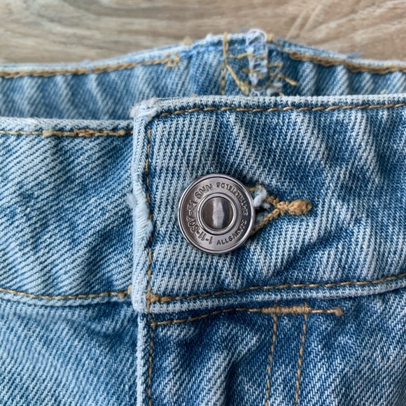 All Saints Denim Mini Skirt - Picture 2 of 4